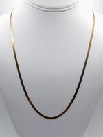  14KT Yellow Gold 22" Herringbone Link Chain