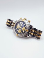 **Secondhand** Two Tone Breitling Chronomat Evolution Black Dial