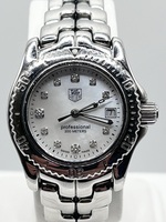 **Secondhand** Tag Heuer Ladies Link Diamond Mother of Pearl Dial 