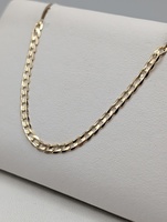  14KT YELLOW GOLD 24" CURB LINK CHAIN