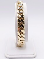  10KT YELLOW GOLD 9" CUBAN LINK BRACELET