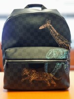 Damier graphite wild animals Louis Vuitton backpack