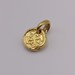  22KT YELLOW GOLD SECOND HAND DESIGNER "SHIPWRECK COIN" PENDANT