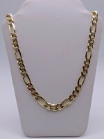 24" Diamond Cut Figaro Chain 