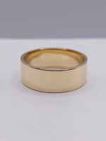  SIZE 9.5 14KT YELLOW GOLD POLISHED FINISH BAND RING