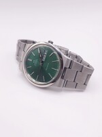 OMEGA GENEVE DAY DATE GREEN DIAL 33mm WATCH