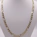 14KT YELLOW GOLD 28" FIGARO LINK CHAIN