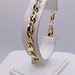  14KT YELLOW GOLD 8" MARINER STYLE LINK BRACELET