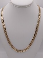  14KT YELLOW GOLD 27" CUBAN LINK CHAIN