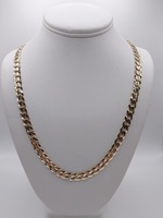  10KT YELLOW GOLD 26" CURB LINK CHAIN