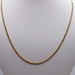 14KT YELLOW GOLD 24" CURB LINK CHAIN