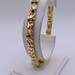  14KT YELLOW GOLD 8" NUGGET LINK BRACELET