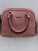  Pink Microguccissima Mini Dome Bag