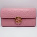  *Second hand* Pink Gucci Guccishima Interlocking Leather Long Wallet 