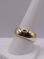  SIZE 10 18KT YELLOW GOLD POLISHED FINISH 7.9mm PLAIN BAND RING