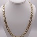  14KT YELLOW GOLD 24" FIGARO LINK CHAIN