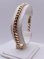  14KT YELLOW GOLD 7" CURB LINK BRACELET