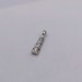  14KT WHITE GOLD ~.23 TOTAL CARAT WT. ROUND DIAMOND PAST PRESENT FUTURE PENDANT