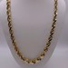  14KT YELLOW GOLD 24" ROPE LINK CHAIN