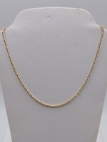  14KT YELLOW GOLD 18" TWISTED WHEAT LINK CHAIN