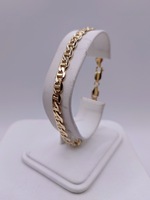  14KT YELLOW GOLD 8" MARINER LINK BRACELET