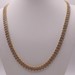  10KT YELLOW GOLD ~28 TOTAL CARAT WT. DIAMOND PAVE 22.5" CUBAN LINK CHAIN