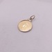  14KT YELLOW GOLD 1880 AMERICAN $1 COIN IN BEZEL PENDANT
