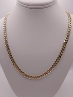 10KT YELLOW GOLD 30.5" CUBAN LINK CHAIN