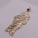 14KT YELLOW GOLD RELIGIOUS FIGURE PENDANT