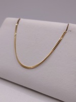  14KT YELLOW GOLD 18" THIN CABLE LINK CHAIN