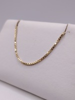  14KT YELLOW GOLD 20" BOX LINK CHAIN