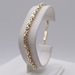  14KT YELLOW GOLD 7.75" BYZANTINE LINK BRACELET