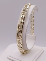  10KT YELLOW GOLD 10" MARINER LINK BRACELET