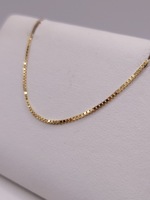  14KT YELLOW GOLD 18.5" BOX LINK CHAIN