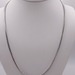  14KT WHITE GOLD 22" FRANCO LINK CHAIN