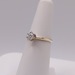 SIZE 6 14KT YELLOW GOLD ~.36 CARAT ROUND BRILLIANT CUT DIAMOND SOLITAIRE RING