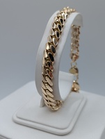  14KT YELLOW GOLD 10" CUBAN LINK BRACELET