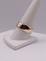  SIZE 10 14KT YELLOW GOLD POLISHED FINISH PLAIN BAND RING