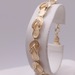  14KT YELLOW GOLD ~1 TOTAL CARAT WT. DIAMOND ACCENT FLIP FLOP SANDAL 7" BRACELET