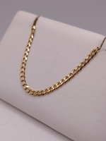  18KT YELLOW GOLD 20" CURB LINK CHAIN