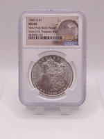  Ngc Graded MS 66 1885 - O Morgan Silver Dollar 