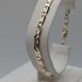  14KT TRI COLOR GOLD 8" VALENTINO LINK BRACELET