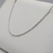  14KT WHITE GOLD 18" THINK CABLE LINK CHAIN