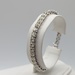  14KT WHITE GOLD ~10 TOTAL CARAT WT. ROUND DIAMOND 7" TENNIS BRACELET