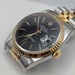 **Secondhand** 1988 Rolex Datejust 36mm Black Dial Watch