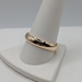  SIZE 11 18KT YELLOW GOLD POLISHED FINISH PLAIN BAND RING
