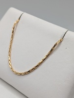  14KT YELLOW GOLD 20" ROPE STYLE LINK CHAIN