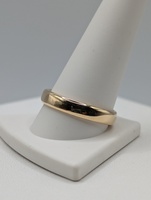  SIZE 12 18KT YELLOW GOLD TIFFANY & CO. 4.3mm BAND RING