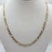  14KT YELLOW GOLD 25" DIAMOND CUT FIGARO LINK CHAIN