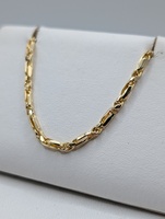  14KT YELLOW GOLD 22" MILANO ROPE LINK CHAIN